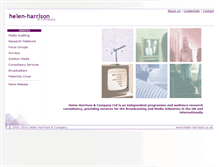 Tablet Screenshot of helen-harrison.co.uk